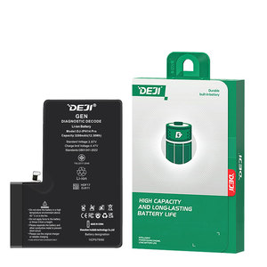 <span class=keywords><strong>Batterie</strong></span> de remplacement pour téléphone portable DEJI 100% Life Diagnostic pour <span class=keywords><strong>iPhone</strong></span> <span class=keywords><strong>12</strong></span> 13mini 14 14Pro 15ProMax Tous modèles - Product Image 1