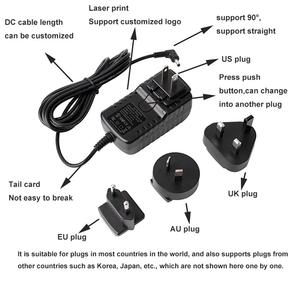Adaptateur secteur TV interchangeable 5V 2A 10W, chargeur DC 5V 2A, alimentation à découpage avec prises UK, AU, US, EU - Product Image 6