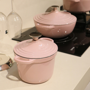 Khuyến Mãi Của New Rực Rỡ Loạt Đúc Sắt Men Nồi Bộ <span class=keywords><strong>3</strong></span> Bộ Với Thép Không Gỉ Xử Lý Sức Khỏe Mẹ Hầm Nồi Cho Súp - Product Image 6