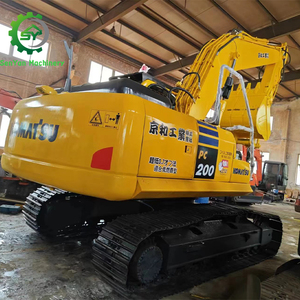 Excavadora usada KOMATSU de 20 toneladas y 22 toneladas, excavadora sobre orugas de segunda mano PC200 PC220 original de Japón, excavadora de segunda mano, de la marca de los años 2000 - Product Image 3