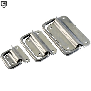 Asa Plegable de Acero Inoxidable 304 con Anillo de Tracción, Asa Reforzada para Caja de Herramientas, Asa Móvil para Caja de Equipo Industrial - Product Image 5