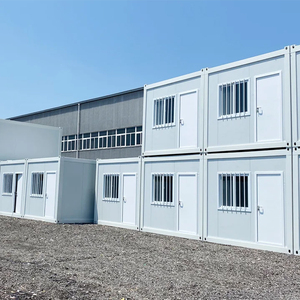 Modern 20 Ft Mobile Prefabricated Villa Multi-Purpose Design for Outdoor Hotel Use Sandwich Panel Prefabricated Container for - Product Image 2