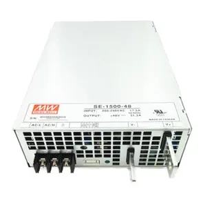 Có nghĩa là tốt SE-1500-48 1500W 48V 31.3a MEANWELL SMPS 1500W đầu ra duy nhất chuyển đổi cung cấp điện