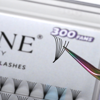 SP nouvelle génération à la main 0.05mm Base pointue 3D-6D cils de flèche greffage doux corée PBT fibre ventilateurs de cils préfabriqués