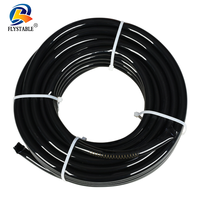 Tuyau flexible en PVC transparent tressé en nylon, 3/4 pouce (19 mm), tuyau d'eau en PVC renforcé de fibres transparentes, ODM OEM