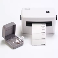 Printer Label Gudang Thermal Langsung 110mm 4 Inch 203DPI USB untuk Barcode Pengiriman Tersedia