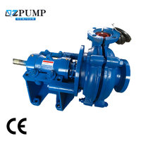 Pompa Lumpur Horizontal 6 Inci 15HP Tekanan Tinggi Laju Alir Tinggi Daya Angkat Tinggi Kelas Industri Elektrik