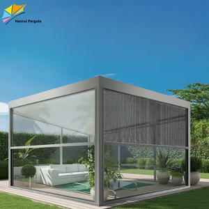 Toit à persiennes en aluminium avec fonction motorisée, solutions d'extérieur pour plusieurs scénarios, jardin, patio, balcon, pergola rétractable - Product Image 3
