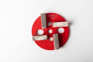 Bloque de molienda de disco sinterizado de diamante personalizado de 4 pulgadas y 100mm para pulir piedra alisadora <span class=keywords><strong>suelo</strong></span> de hormigón Zhongli - Product Image 4