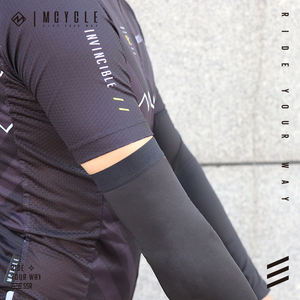 Mcycle transpirable bicicleta UV protección solar mangas de brazo deportivas venta al por mayor sublimación manga de brazo de una pieza mangas de brazo de ciclismo - Product Image 4