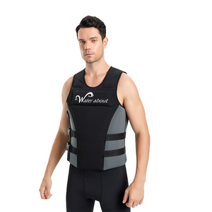 Néoprène professionnel Impact gilet <span class=keywords><strong>de</strong></span> sauvetage adulte néoprène vie natation sillage conseil veste pour Jet Ski canotage - Product Image 3