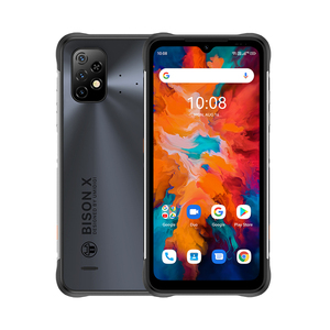 [Première mondiale] UMIDIGI <span class=keywords><strong>BISON</strong></span> X10 Version globale Smartphone robuste IP68 4+64 Go NFC Triple appareil photo 20MP 6150 mAh Téléphone portable - Product Image 1