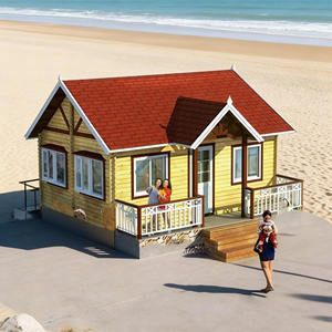 Villa préfabriquée en bois massif de 72 m² avec vue sur la mer, <span class=keywords><strong>aménagement</strong></span> fonctionnel, construction rapide, résistante aux intempéries, idéale pour l'investissement en gîtes. - Product Image 1