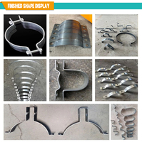 Machine de fabrication de pinces, machine de poinçonnage de pinces en fer plat CNC, machine de poinçonnage de pinces en acier plat