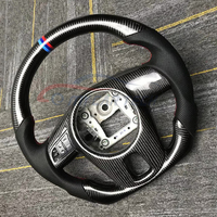 Volant en cuir de fibre de carbone pour Kia Forte Cerato Volant personnalisé