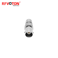 Adaptateur QMA vers BNC fourni par l'usine, prise femelle QMA vers fiche mâle BNC, adaptateur RF entre séries 50 ohms pour équipement de test RF