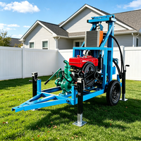 MIKTON MKD-150 Max. 180m Foreuse hydraulique diesel pour puits d'eau, portable, facile à utiliser, économique en carburant, rentable