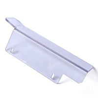 Plexiglas transparent résistant aux UV, taille personnalisée pour tentes de table, présentoirs, supports de téléphone, support de pliage à chaud