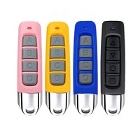 Control Remoto Inalámbrico RF 433mhz, Duplicador de Control Remoto para Puerta de Garaje, Abridor de Puerta con Llave Remota de 433mhz, Clonación de Código Fijo, Código de Aprendizaje