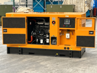Générateur diesel silencieux refroidi par eau avec moteur turbocompressé WeiChai et alternateur sans balais Stamford, garantie mondiale complète
