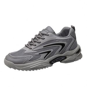 Zapatillas Deportivas Transpirables Antideslizantes para Hombre, Zapatillas Deportivas Casuales de Malla para Hombre, Zapatillas Planas para Correr, Zapatillas Casuales con Parte Superior de Malla - Product Image 4