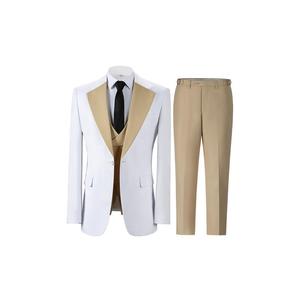 <span class=keywords><strong>Costume</strong></span> de <span class=keywords><strong>Mariage</strong></span> 3 Pièces pour <span class=keywords><strong>Homme</strong></span> : Veste Blanche, Gilet <span class=keywords><strong>Bleu</strong></span> Royal Respirant <span class=keywords><strong>et</strong></span> Pantalon – Idéal pour le Marié <span class=keywords><strong>et</strong></span> les Affaires (Vente en Gros) - Product Image 6