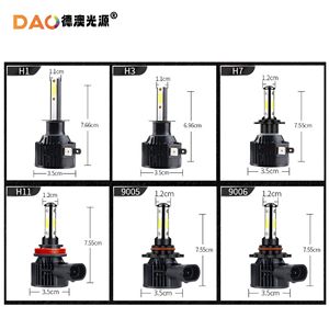 Dao 9005 <b>Led</b> <b>Headlight</b> Bulb 38W 30000Lm 6000K For Car Retrofit Upgrade - Product Image 5