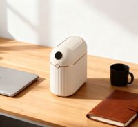 Tempat Sampah Popok Otomatis 10L Sensor Elektrik Penutup Otomatis Bebas Sentuh Dengan Tutup Bersebelahan Untuk Rumah Tangga Kamar Mandi Dapur Kamar Tidur