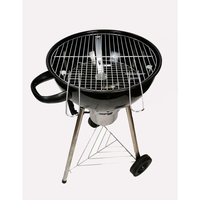 Barbecue Commercial Professionnel d'Extérieur au Gaz et au Bois avec Accessoires pour Barbecue en Plein Air