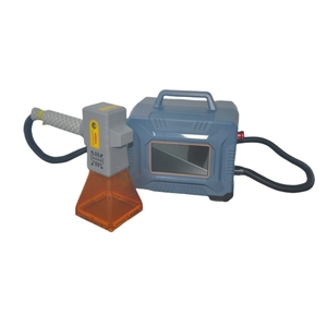 เครื่องแกะสลักไฟเบอร์เลเซอร์แบบพกพา รุ่นใหม่ 20W 30W 50W อเนกประสงค์ สำหรับอะคริลิก หนัง โลหะ พลาสติก แก้ว ไม้ รองรับไฟล์ AI/DXF/PLT - Product Image 1