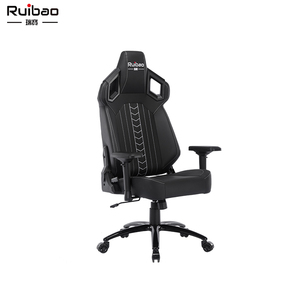 Ruibao <span class=keywords><strong>sedia</strong></span> <span class=keywords><strong>da</strong></span> <span class=keywords><strong>Gaming</strong></span> bracciolo regolabile per la casa di alta qualità in pelle sintetica in acciaio inox <span class=keywords><strong>sedia</strong></span> girevole Gamer fascia alta - Product Image 1