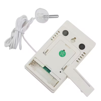 Thermomètre hygromètre numérique pour aquarium CX-201A avec écran LCD pour mesurer la température et l'humidité