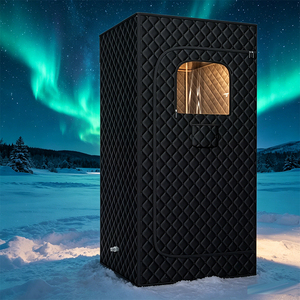 Sauna vapeur électrique portable moderne avec télécommande pour usage domestique, spa, salle de sport, villa, appartement, <span class=keywords><strong>1</strong></span> personne - Product Image 2
