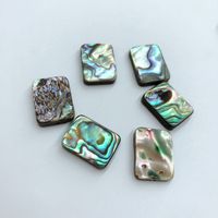 Perles en vrac de coquille d'ormeau de rectangle-perles d'espacement de bricolage pour les résultats de bijoux de bracelet/collier