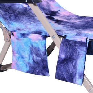 Copertura per Sedia <span class=keywords><strong>da</strong></span> Spiaggia con Tasche Laterali, <span class=keywords><strong>Telo</strong></span> Protettivo per Sdraio <span class=keywords><strong>da</strong></span> Giardino, Spiaggia, Hotel, Sala <span class=keywords><strong>da</strong></span> Pranzo - Product Image 5