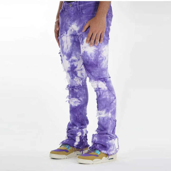 Shop Distressed Ripped Tie-Dye Jeans for Men - Fashionable \u0026 Durable