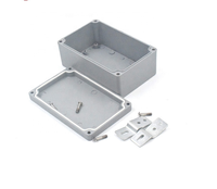 Boîtier de jonction électrique industriel étanche en aluminium pour projets électriques extérieurs et instruments électroniques