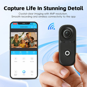 Caméra d'action OEM MZ02 4K HD, mini caméra corporelle avec application WiFi, stabilisation EIS, enregistrement mains libres, caméra de casque sportif 800 mAh - Product Image 2