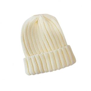 Chapeau d'hiver personnalisé pour femmes, bonnet côtelé avec revers extensible pour le ski - Product Image 6