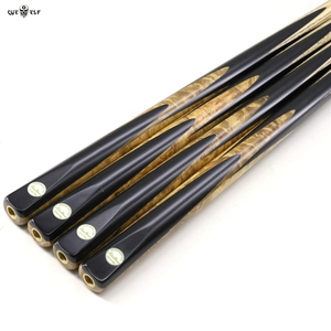 Cueelf Professional Ebony Handmade Snooker Pool Cue Stick With <strong>Joint</strong> <strong>Pin</strong> - Product Image 1