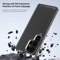 Étui de téléphone transparent hybride TPU+PC antichoc pour Samsung Galaxy S26 Ultra/S25 Ultra S24 Ultra S23 Ultra