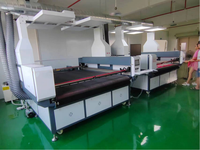 Haute qualité 150W puissance personnalisable Machine de découpe Laser vêtements Textiles de maison autres industries AI fonctionne tissu