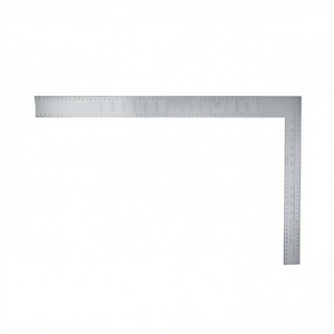 Escuadra de carpintero graduada de 12 pulgadas, herramienta de nivel en forma de L de acero para carpintería y construcción - Product Image 2