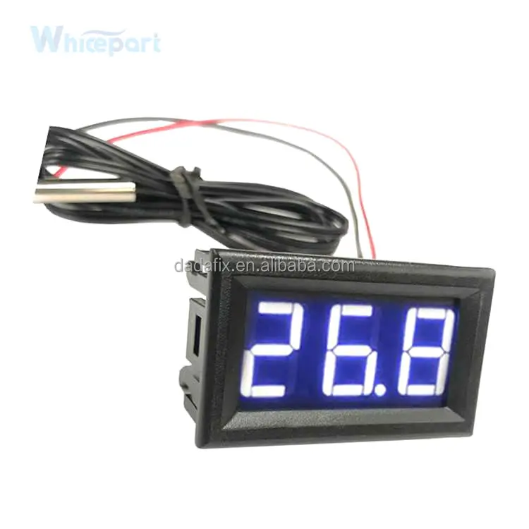 Thermomètre de haute précision TPM-10 PRO avec affichage LED alimentation ca pour congélateur et réfrigérateur