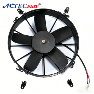 ACTECmax Ventilador <span class=keywords><strong>de</strong></span> Radiador para Sistema <span class=keywords><strong>de</strong></span> Refrigeración Automotriz <span class=keywords><strong>de</strong></span> Autobús, AC.117.341, Ventilador <span class=keywords><strong>de</strong></span> Autobús <span class=keywords><strong>de</strong></span> 12 Pulgadas, 160W, 12V, Ventilador <span class=keywords><strong>de</strong></span> Refrigeración Eléctrico PULL - Product Image 1