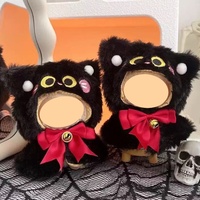 Pour LABUBU V1/V2/V3 Halloween citrouille et chat noir vinyle jouet tenues mignon PVC bricolage jouet pour changement de Costume