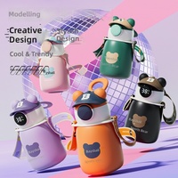Tasse isotherme en acier inoxydable 316 de qualité alimentaire pour enfants, motif ours de dessin animé