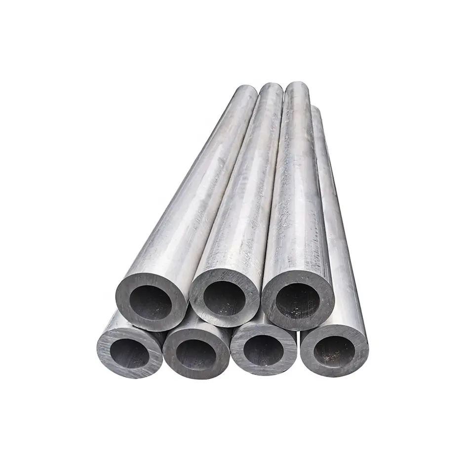 Tubo redondo de aluminio más vendido 6063 T5 6061 T6 7075 6082 Tubo de aluminio
