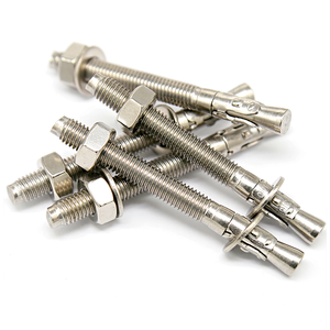 Ancres à expansion en acier inoxydable, boulons 20 mm x 150 mm, 12x100, 10*95, fabricants, acier inoxydable 304 ou 316, boulons traversants, ancres à coin, acier inoxydable 316 - Product Image 3