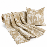 Série de best-sellers très demandée : Tissu en velours jacquard bicolore effet bois, sensation de luxe sophistiquée, pour coussins de canapé, vente en gros fabricant